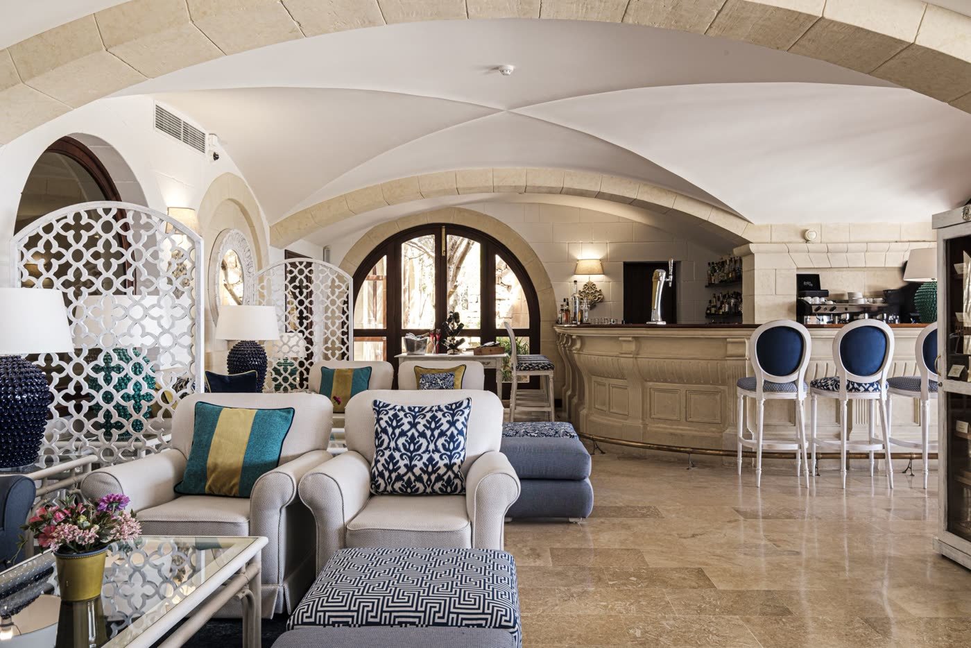 Interior of Hotel Ta' Ċenċ & Spa